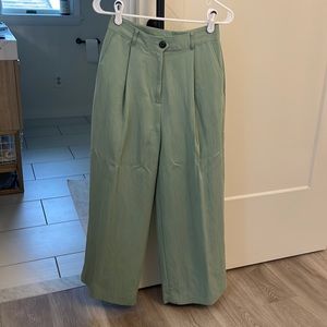 Rag&Bone green culottes